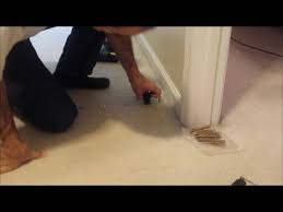 How do i fix squeaky floors upstairs, downstairs and before or after carpet has been laid? Repair A Squeaky Floor Without Removing The Carpet Youtube