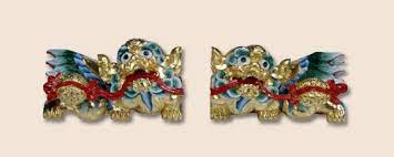 ป กพ นโดย fanchon ใน 匾額獅 lion signage holder