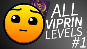 Geometry Dash The Beginning Beating All Viprin Levels 1 Youtube Available in png and svg formats. youtube