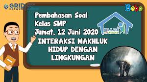 Rangkuman Dan Soal Materi Interaksi Makhluk Hidup Dengan Lingkungan Belajar Dari Rumah Tvri 12 Juni 2020 Semua Halaman Bobo