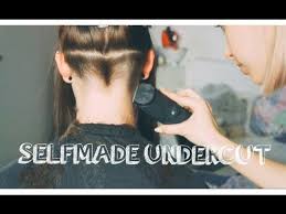 Undercut Schneiden Homemade Youtube