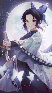 Shinobu Kocho Kimetsu No Yaiba 4k Hd Mobile Smartphone And Pc Desktop Laptop Wallpaper 3840x2160 1920x1080 2160x384 Anime Demon Anime Art Beautiful Anime