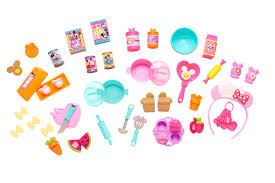 Disney Minnie Mouse S Bowtastic Kitchen Accessory Set Multi Color Minnie Mouse Toys Kids Playroom Decor Minnie Mouse Dress Up