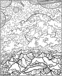 Relieve depression and anxiety while you color aliens and astronauts (coloring books for adults) (volume 4) 30. Printable Mandala Space Coloring Pages Novocom Top