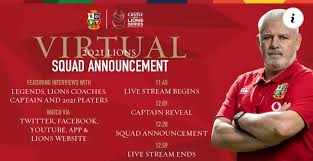 Former england prop and lions president jason leonard, who toured with the team in 1993, 1997 and 2001, will reveal the keenly anticipated squad. 0cyle Agojepcm