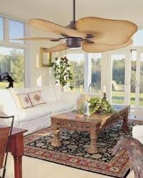 Led indoor easy install noble bronze ceiling fan with hunterexpress feature set and remote. Best Palm Leaf Ceiling Fans Beachfront Decor Living Room Ceiling Fan Ceiling Fan Bedroom Tropical Living Room