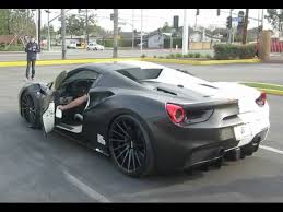 Maybe you would like to learn more about one of these? Black White Ferrari 488 Spider W Giovanna Wheels Youtube