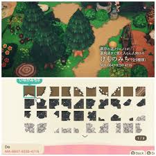 Acnh Custom Design Codes On Instagram Fairy Dirt Path Designed By Denim2 Mori On Twitter In 2020 Animal Crossing Animal Crossing Wild World New Animal Crossing