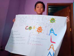 Menggabungkan materi pelajaran dalam dekor kelas Tugas Daring Membuat Poster Pencegahan Covid 19 Sd Interaktif Harum Mulia