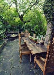 Tuscan Outdoor Dining Rustic Patio Backyard Outdoor Rooms