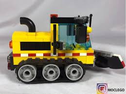 Little Snowplow Chain Tractor In 2020 Lego Snow Plow Lego Instructions
