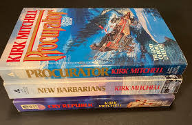 Procurator Complete 2 Paperback Book Series by Kirk Mitchell, Procurator,  New Barbarians, Cry Republic, Alternate History Novels War Sequels