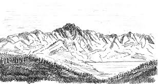Randocroquis Exemple De Croquis De Montagne Croquis De Montagne Dessin Montagne Croquis