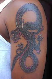 Yessss Black Girls With Tattoos Dark Skin Tattoo Colorful Dragon Tattoo