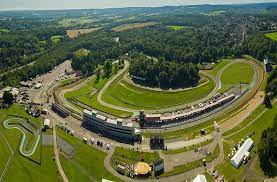 Originally a short grass track for bike racing that took advantage of a natural bowl in the kentish countryside, it was given an asphalt surface and opened for car racing in 1950. Brands Hatch Kent United Kingdom