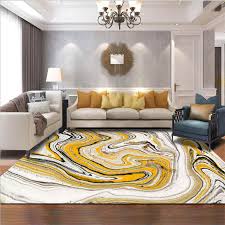 Gray rooms are a great way to start refreshing your home decor. Carpets For Living Room Nordic Abstract Sea Water White Yellow Pattern Carpet Floor Mat Grey Modern Home Decor Bedroom Carpet Carpet Aliexpress