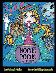 Some of the coloring page names are hocus pocus coloring coloring kids, hocus pocus spell book hocus pocus spell book book tattoo drawings, hocus pocus coloring book, hocus pocus coloring by tray7 on deviantart, coloring book for kids album art activities artist hocus pocus app activity of, this hocus pocus coloring. Hocus Pocus Witches Hocus Pocus Fun And Quirkey Witches To Color For All Ages By Artist Deborah Muller Muller Deborah Krzywicki Tiffany 9781726057554 Amazon Com Books