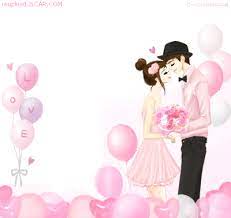 Animasi Kartun Korea Remaja Romantis Cium Cute Love Wallpapers Cartoon Girl Images Cute Love Couple