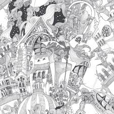 Download 7 Coloring Book Wallpapers Color It In On The Wall Apartment Therapy