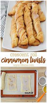 Pillsbury Crescent Cinnamon Twists Quick Video Lil Luna Recipe Twisted Recipes Cinnamon Recipes Cinnamon Twists
