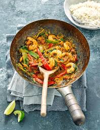 Healthy Prawn Stir Fry Recipe Prawn Dishes Midweek Meals Recipes