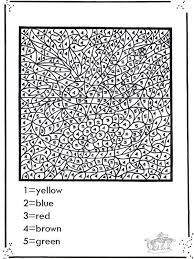 Color each picture using the color indicated by the color number chart, or the color written by each picture. Free Printable Paint By Numbers For Adults Az Coloring Pages Coloring Home
