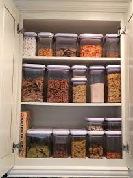 Kitchen Cabinet With Oxo Containers Kitchen Organization Pantry Kitchen Containers Kitchen Design Color