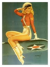 More from this artist similar designs. Pin Up Girl Army Air Force Giclee Print Allposters Com