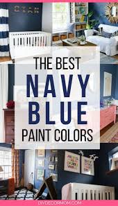 Chartreuse and dark blue bedroom. Best Navy Paint Colors Designers Share 6 Failproof Paint Colors
