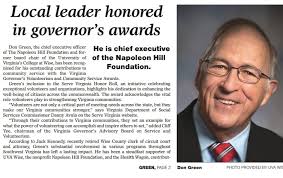 Congratulations to Don Green for his community service for decades and his  work to boost Starlink telehealth, as reported in the Coalfield Progress  today.