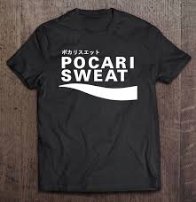 pocari sweat japanese logo tri blend pocari sweat japanese logo tri blend