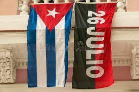 Maybe you would like to learn more about one of these? 26 De Julio Flag Cuba Communist Party Flag Stock Photo Image Of Balcony Havana 120633542