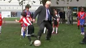 Boris johnson, british conservative party politician who became prime minister of the united kingdom in july 2019. Red Card Boris Johnson Trips Child During Football Match Video Politics The Guardian