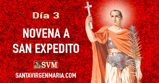 Gravada nos estúdios da tv evangelizar, pelo padre valter roberto pereira de ibaiti pr. Dia 3 Novena A San Expedito Del 10 Al 18 De Abril Fiesta 19 De Abril