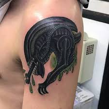 Being a very petite picture, you can also use it as a side neckpiece or i have even seen a hummingbird as a side head tattoo. 50 Xenomorph Tattoo Designs For Men Alien Film Ink Ideas