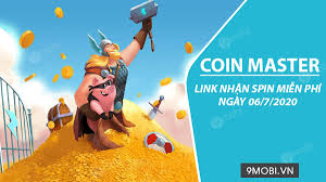 Spin hay vòng quay là cách đơn giản nhất để kiếm thật nhiều coin trong game. Link Free Spin Coin Master Free Ngay 06 7 2020