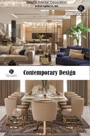 This modern villa is built with the great combination of textures provides by the smoothness of the wood and glass and the roughness of the stone bricks used for the walls and outdoor flooring. Modern Villa Interior Design In Dubai 2020 Luxury House Interior Design Interior Design Dining Room Luxury Homes Interior