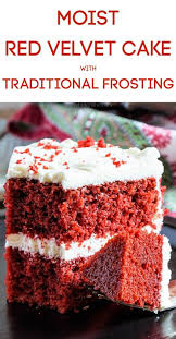 Transfer one layer to a rectangular cake. Traditional Red Velvet Cake Recipe Pastry Chef Online