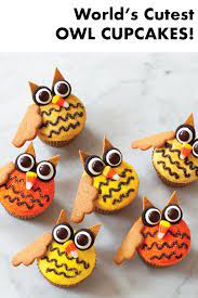 Inspired By The Simple 4 Step Recipes In Their Latest Book Make It Easy Cupcake Karen Tack And Alan Richardson Owl Cupcakes Sweet Paul Sweet Paul Magazine