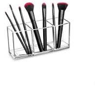 MENRKOO Home Edit Clear Acrylic Makeup Brush Holder ...