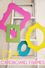 Its very easy to make. Diy Cardboard Frames The 36th Avenue