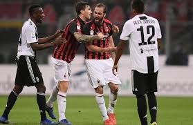 Milan And Juventus Battling For Supercoppa Trophy