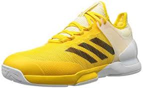 Black And Yellow Tennis Shoes Adidas Men S Adizero Ubersonic 2 Tennis Shoes Equipment Yellow Black White 11 5 M Us Muzhskie Aksessuary Muzhskaya Obuv Obuv