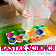 Be sure to include a variety of activities regardless of the level of your students. Easter Science Activity Busy Toddler