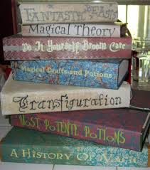 Diy Harry Potter Textbooks Harry Potter School Harry Potter School Books Harry Potter Nursery