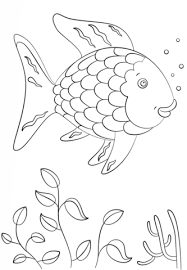 Rainbow Fish Coloring Page Free Printable Coloring Pages Rainbow Fish Book Rainbow Fish Template Rainbow Fish Coloring Page