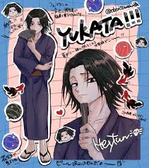 feitan portor, 1boy, male focus, averting eyes, chibi inset - Anime R34