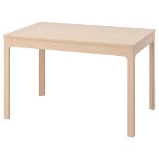 Ekedalen Ausziehtisch Birke 120 180x80 Cm Ikea Deutschland Ausziehtisch Esstisch Glas Tisch