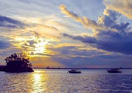 Gratis untuk komersial tidak perlu kredit bebas hak cipta. Melihat Pemandangan Laut Di Pantai Melawai Balikpapan