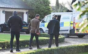 A group of football fans wearing manchester united shirts threw flares into ed woodward's house, prompting a strong statement from the premier league club. Ed Woodward S House Protected By Police After Man Utd Thugs Vandalise Cheshire Mansion Mirror Online